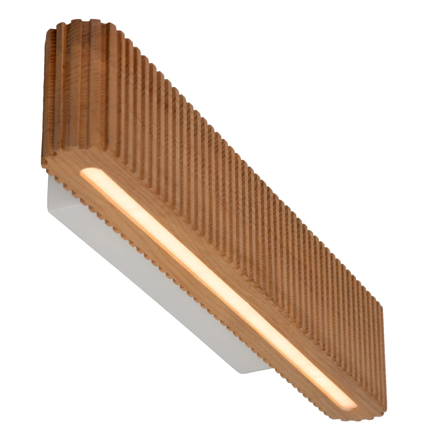Lucide BANNISTER - Nu00e1stennu00e9 svetlo - LED Dim. - CCT - 2x7W 2200K/3000K - Vzhu013ead svetlu00e9ho dreva - Vibes