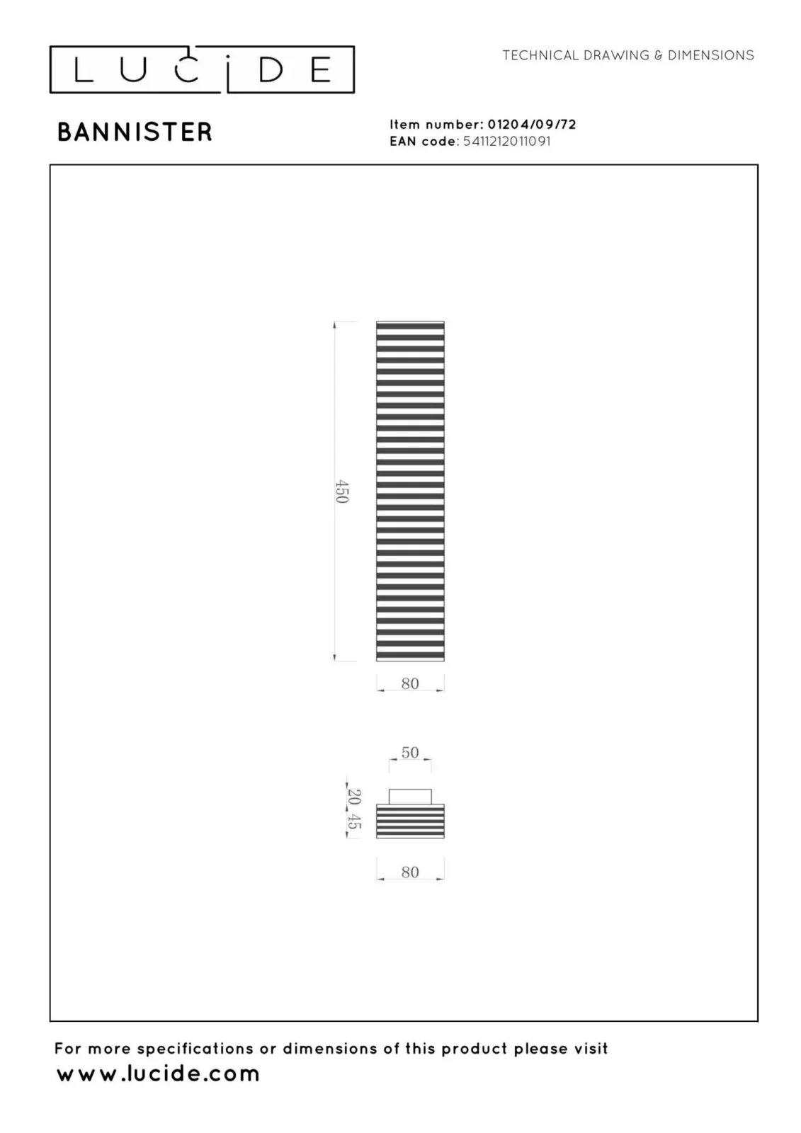 Lucide BANNISTER - Nu00e1stennu00e9 svetlo - LED Dim. - CCT - 2x7W 2200K/3000K - Vzhu013ead svetlu00e9ho dreva - Vibes
