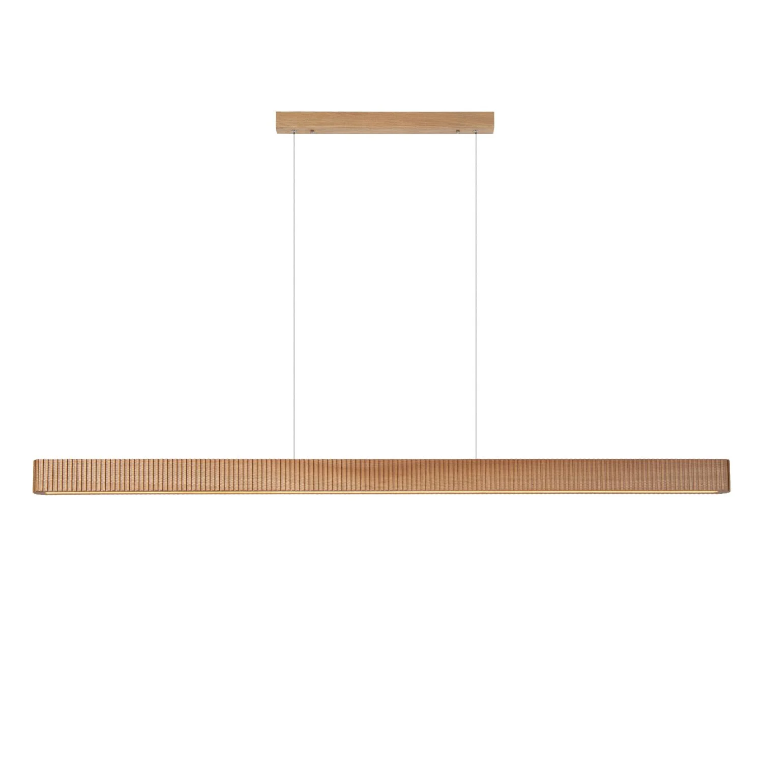 Lucide BANNISTER - Zu00e1vesnu00e9 svetlo - LED Dim. - CCT - 1x30W 2200K/3000K - Vzhu013ead svetlu00e9ho dreva - Vibes