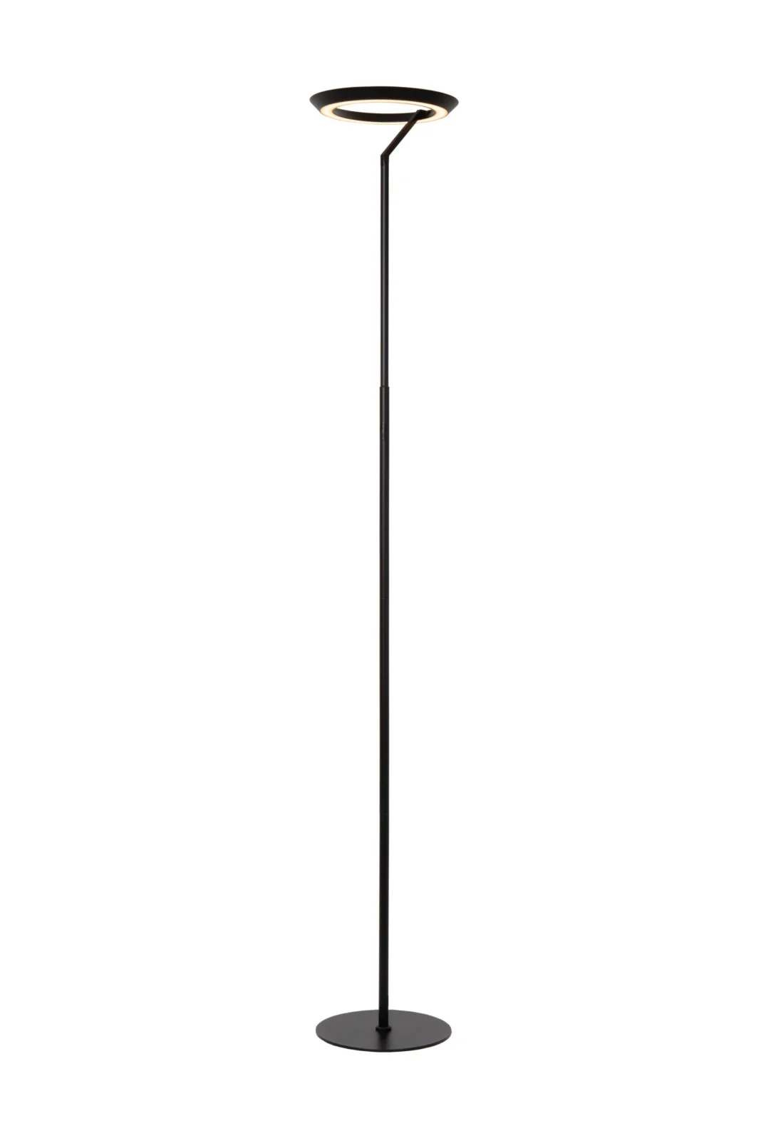 Lucide CELESTE - Stojaca lampa - u00d8 28 cm - LED tlmenu00e1 - 1x21W 2700K - u010dierna
