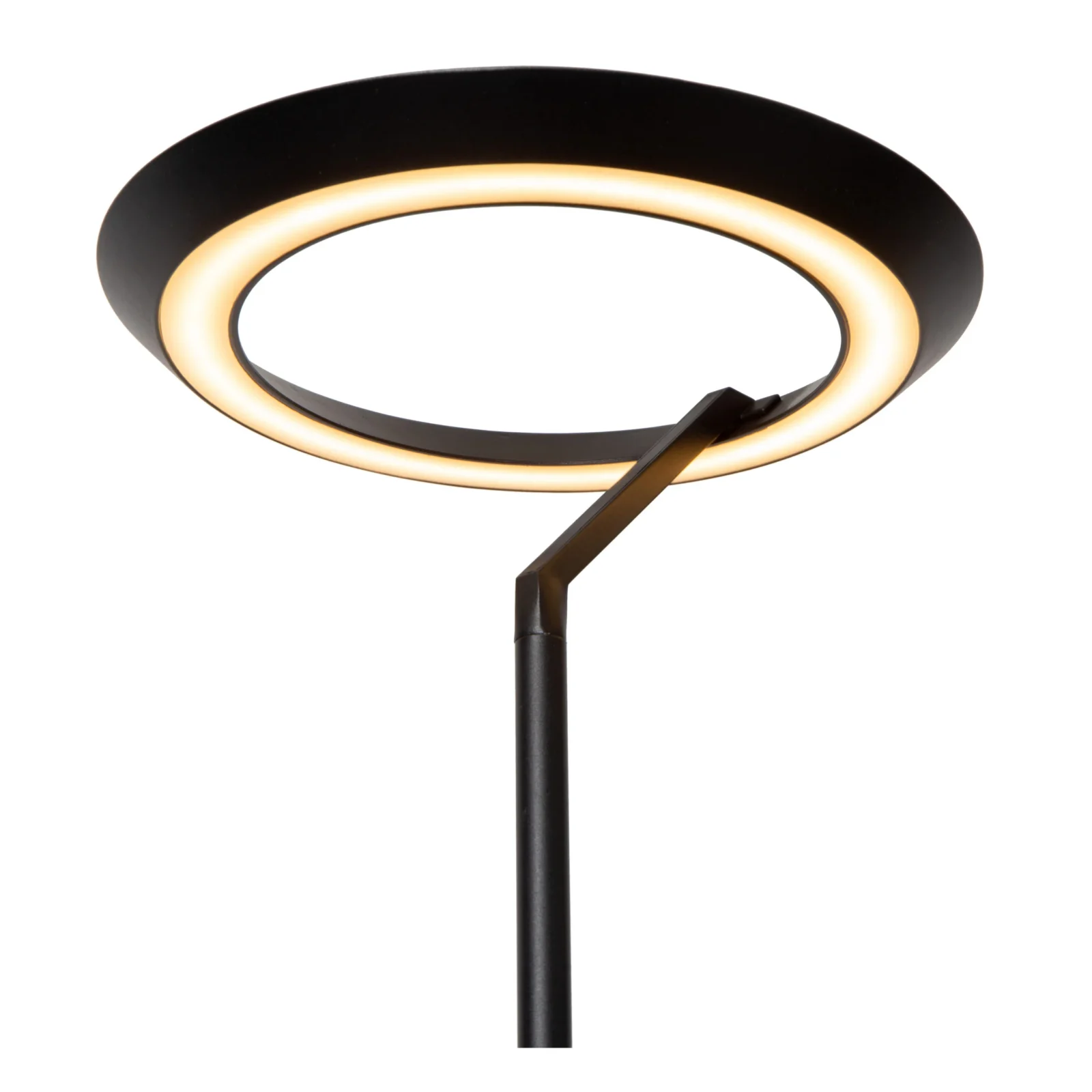 Lucide CELESTE - Stojaca lampa - u00d8 28 cm - LED tlmenu00e1 - 1x21W 2700K - u010dierna