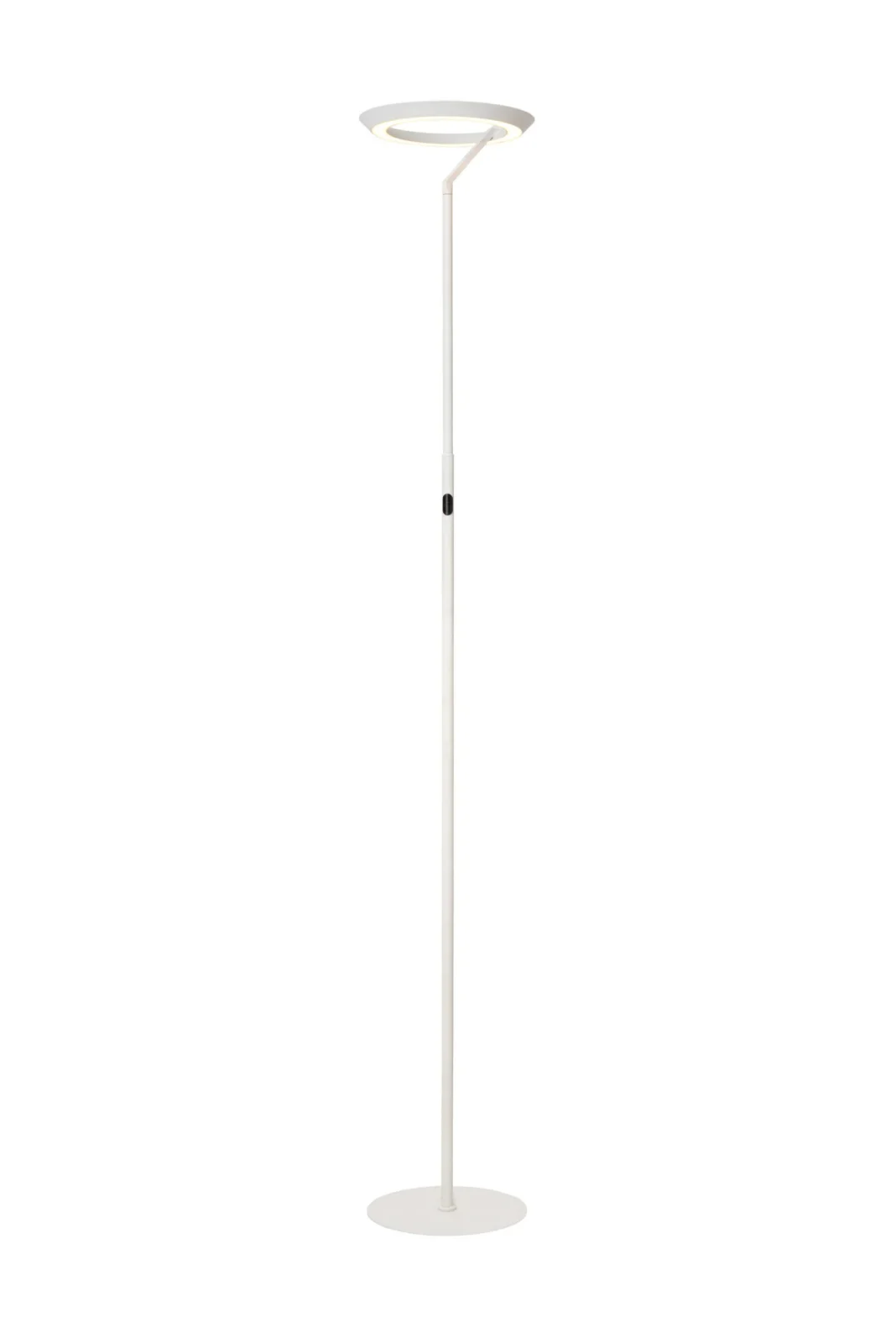 Lucide CELESTE - Stojacia lampa - u00d8 28 cm - LED tlmenu00e1 - 1x21W 2700K - biela