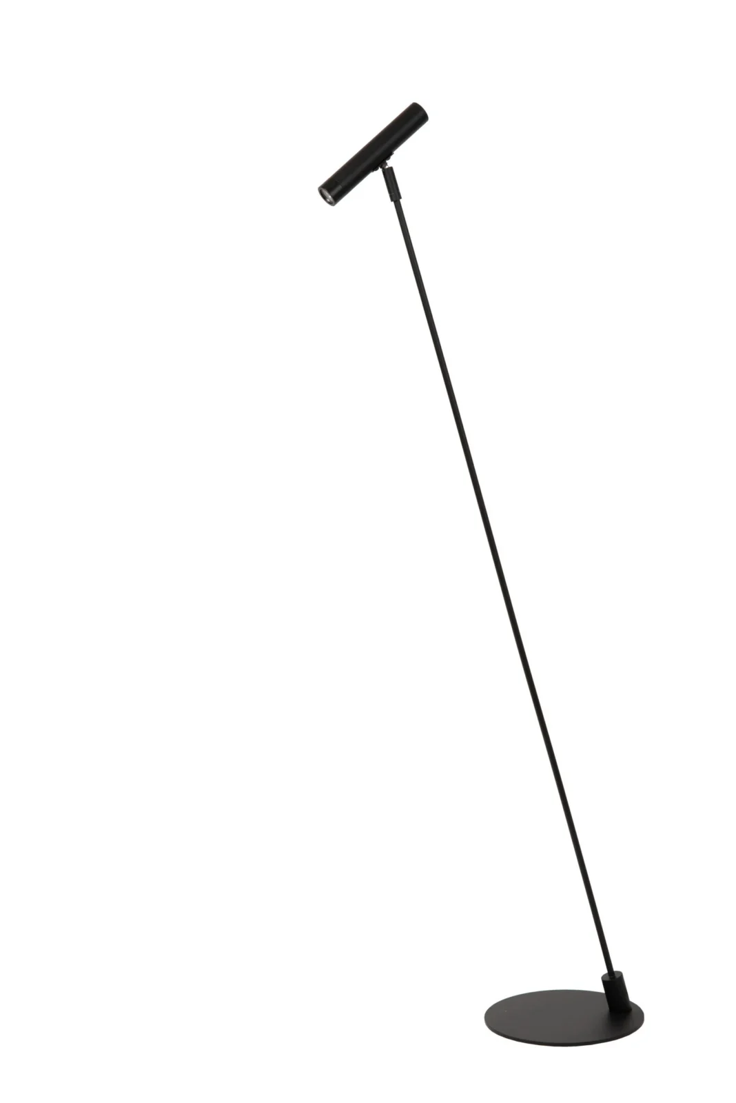 Lucide ALEC - Stojaca lampa - LED 3 StepDim - G9 - 1x3W 2700K - Zahrnutu00e9 vymeniteu013enu00e9 kru00fau017eky - u010dierna