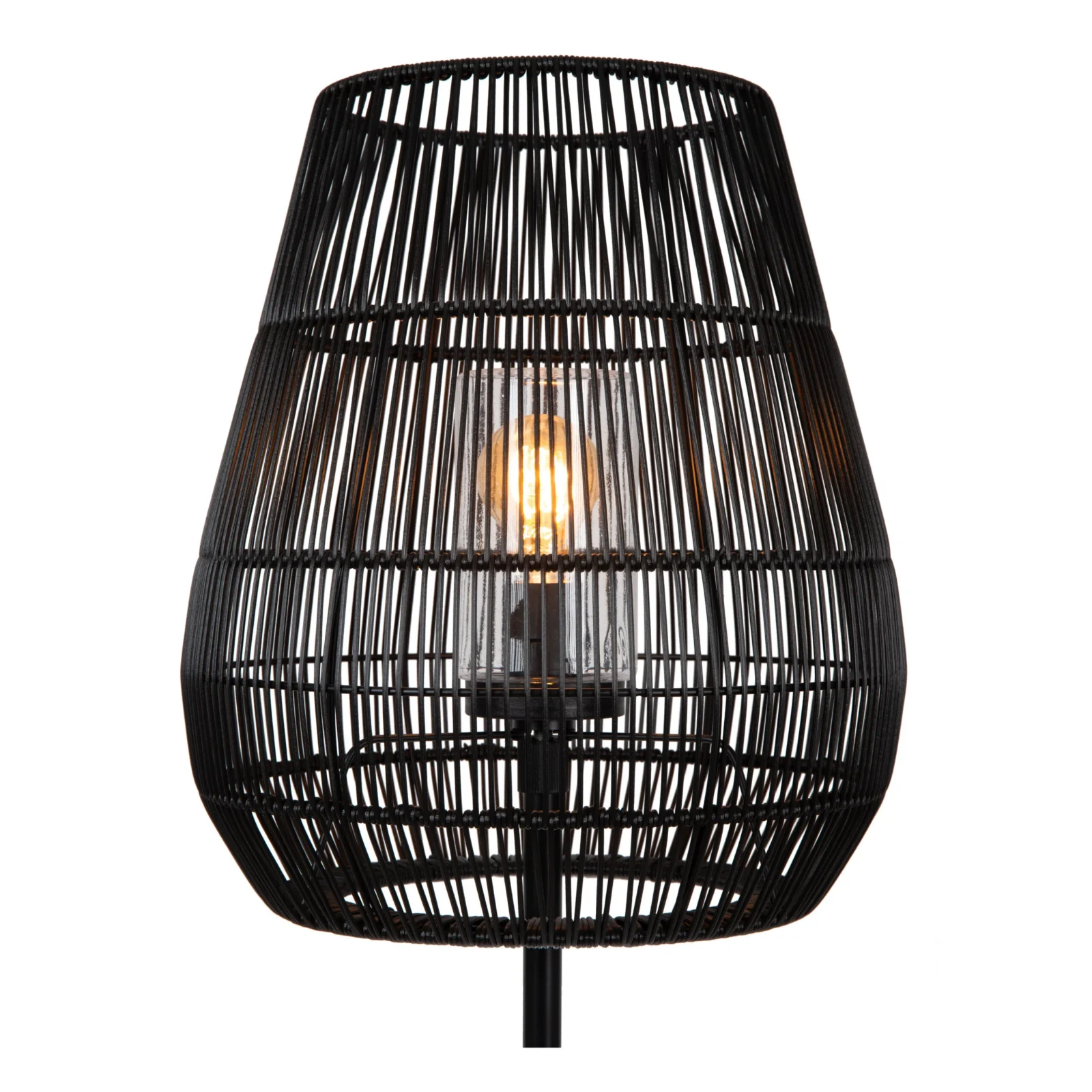 Lucide NERIDA - Stojaca lampa vnu00fatornu00e1/vonkaju0161ia - u00d8 35 cm - 1xE27 - IP44 - u010dierna