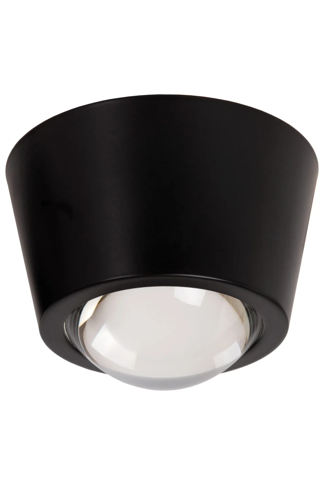 Lucide RIGON - Zapustenu00e9 stropnu00e9 svetlo - u00d8 9 cm - LED - 1x6W 3000K - u010dierna