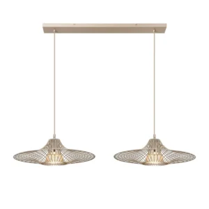 Lucide ELLIS - Zu00e1vesnu00e9 svetlo - 2xE27 - Taupe - Essential