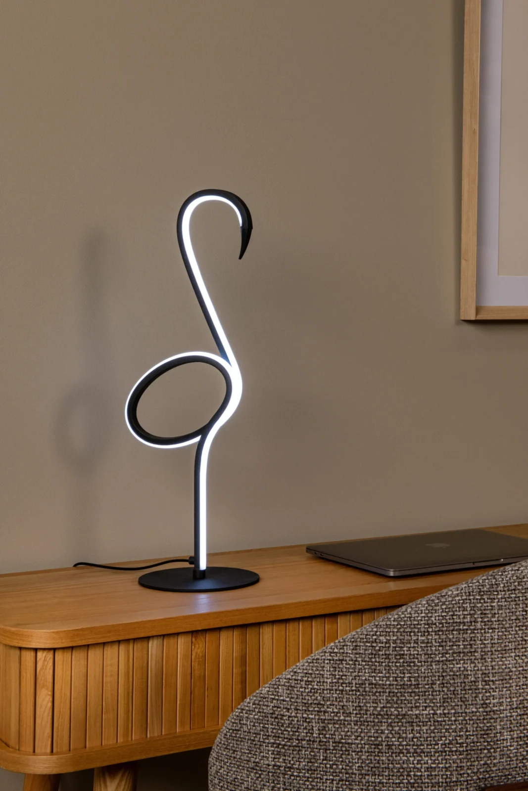 Lucide FLAMINGO - Stolnu00e1 lampa - LED tlmenu00e1. - Rgb - Viacfarebnu00e1