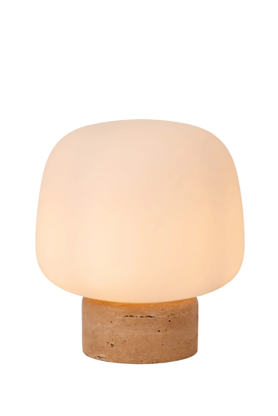 Lucide ANSTON - Stolnu00e1 lampa - 1xE14 - Opu00e1l