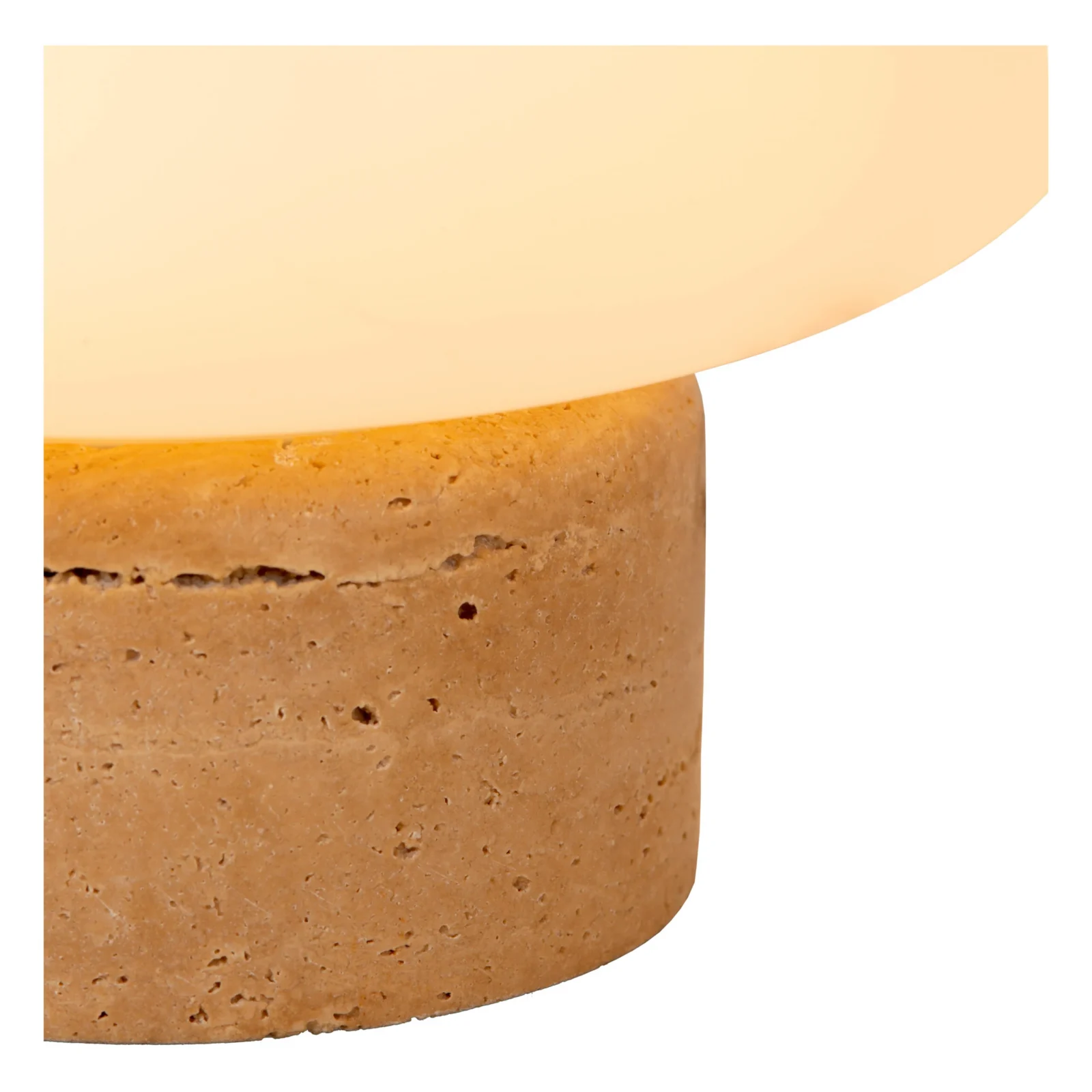 Lucide ANSTON - Stolnu00e1 lampa - 1xE14 - Opu00e1l
