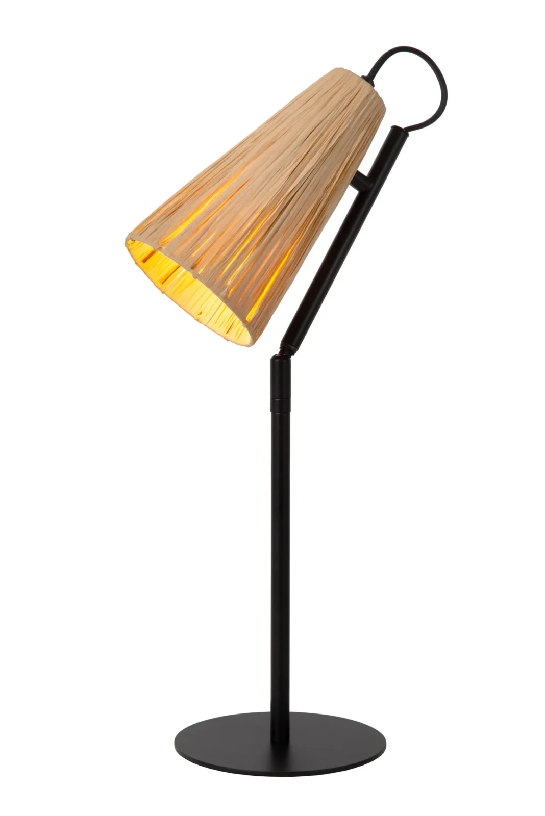 Lucide BENSEN - Stolnu00e1 lampa - 1xE14 - Prirodzenu00e1