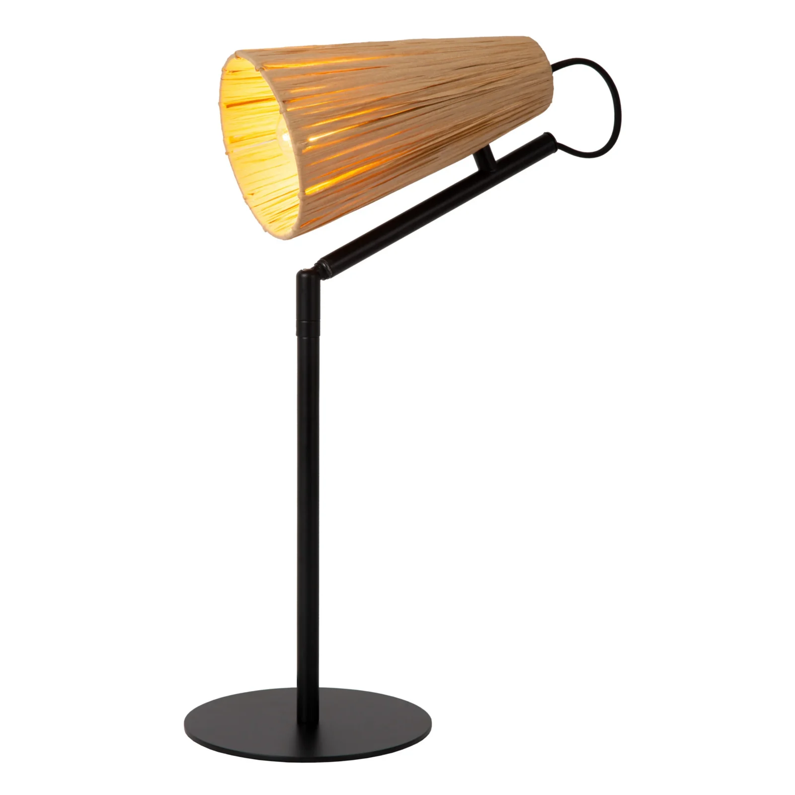 Lucide BENSEN - Stolnu00e1 lampa - 1xE14 - Prirodzenu00e1