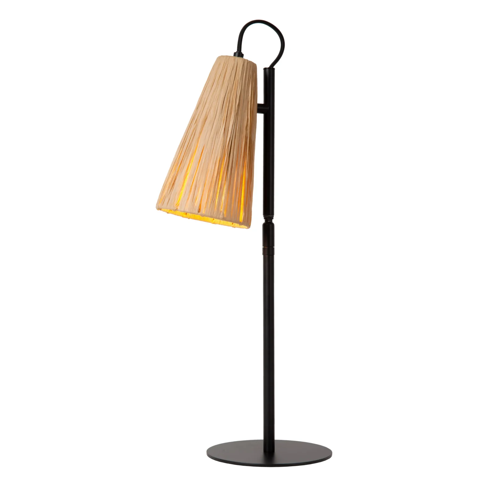 Lucide BENSEN - Stolnu00e1 lampa - 1xE14 - Prirodzenu00e1