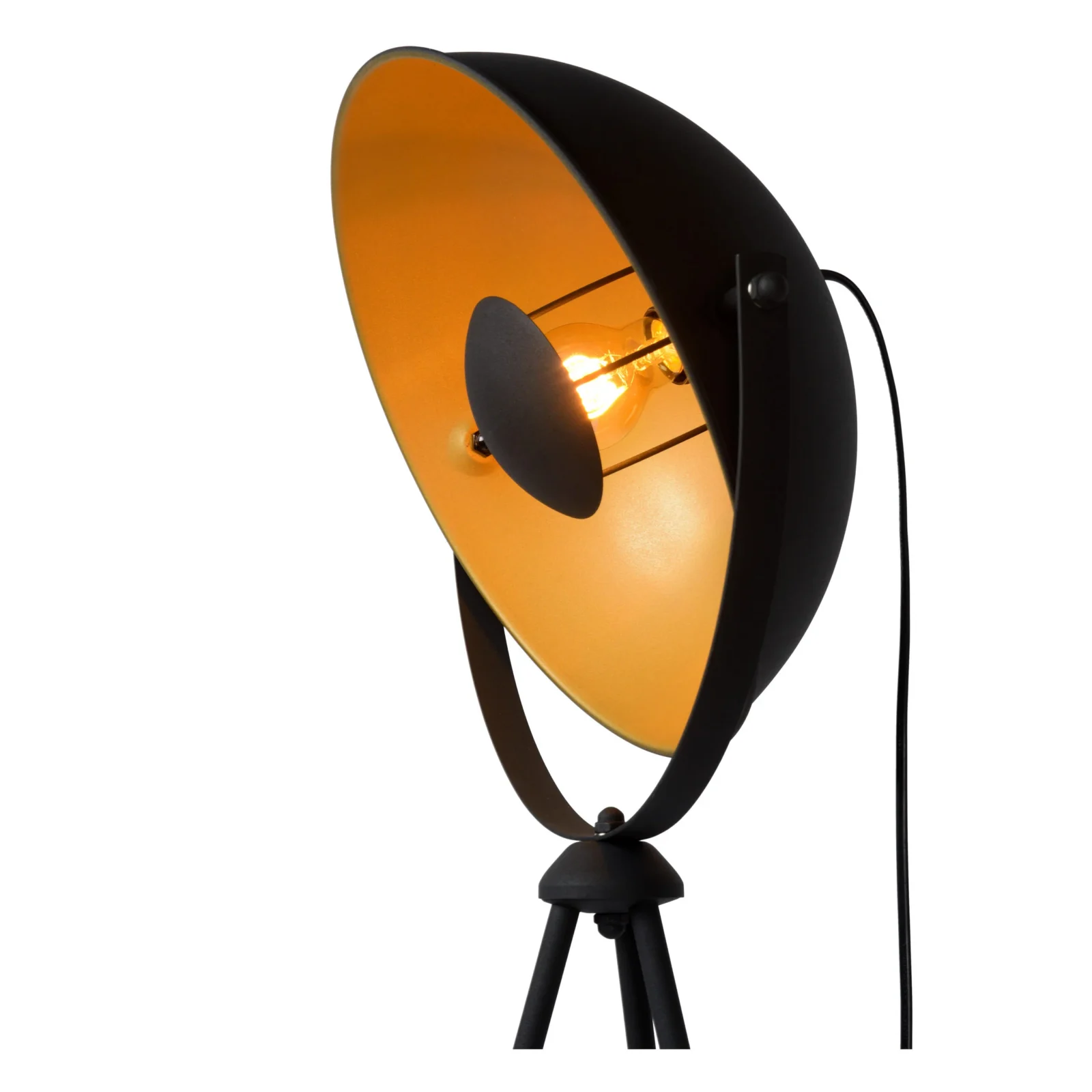 Lucide ALVARO - Stojaca lampa - 1xE27 - u010dierna
