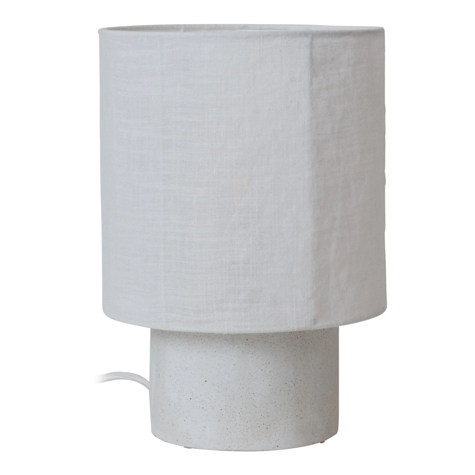 Lucide TISSAJA - Stolnu00e1 lampa - u00d8 20 cm - 1xE14 - biela | Essential