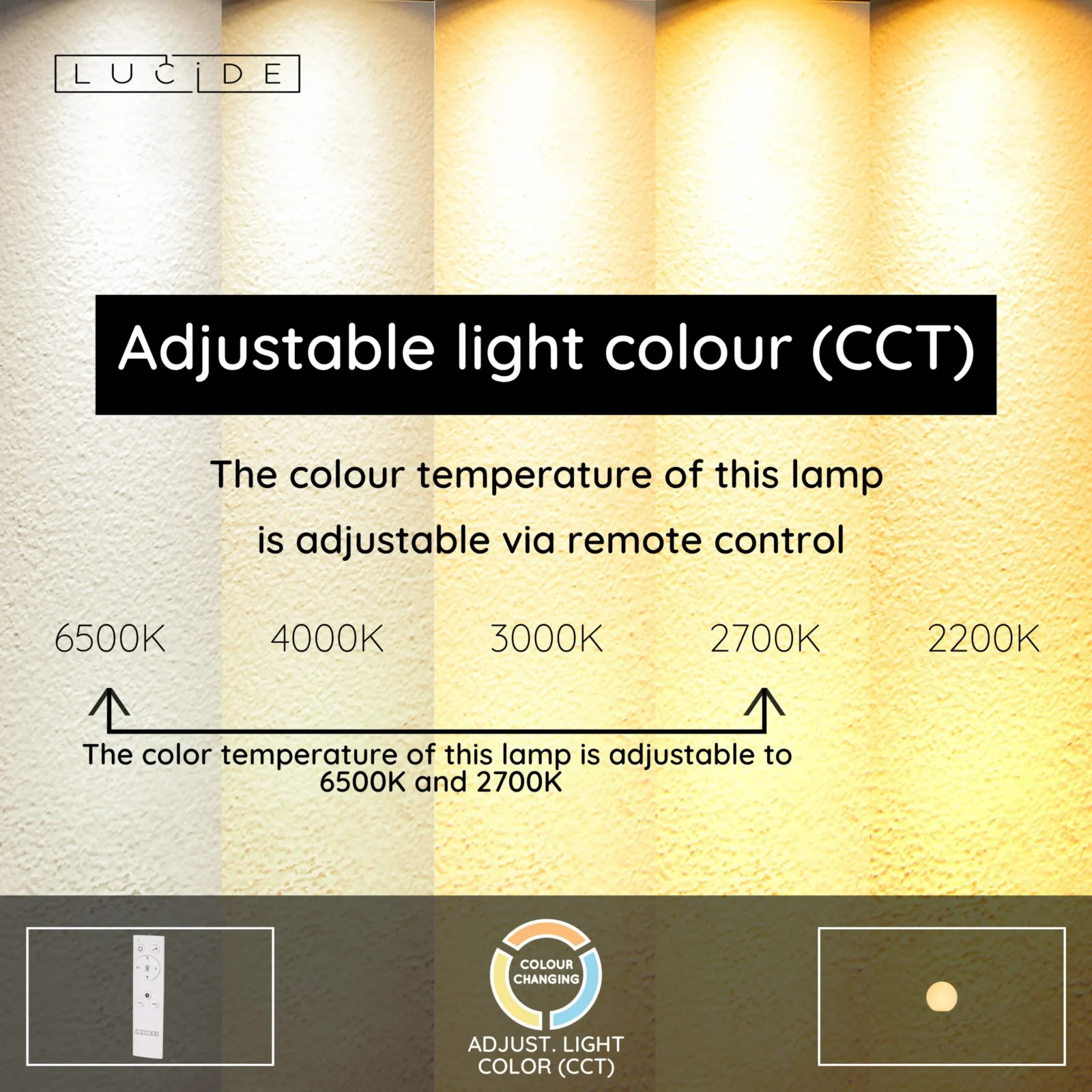 Lucide PINO - Nabu00edjateu013enu00e1 stolnu00e1 lampa do interiu00e9ru/exteriu00e9ru - batu00e9riovu00fd balu00edk - LED tlmenu00fd. - CCT - 1x1,5W 2700K/6500K - IP65 - Rgb - biela | Essential
