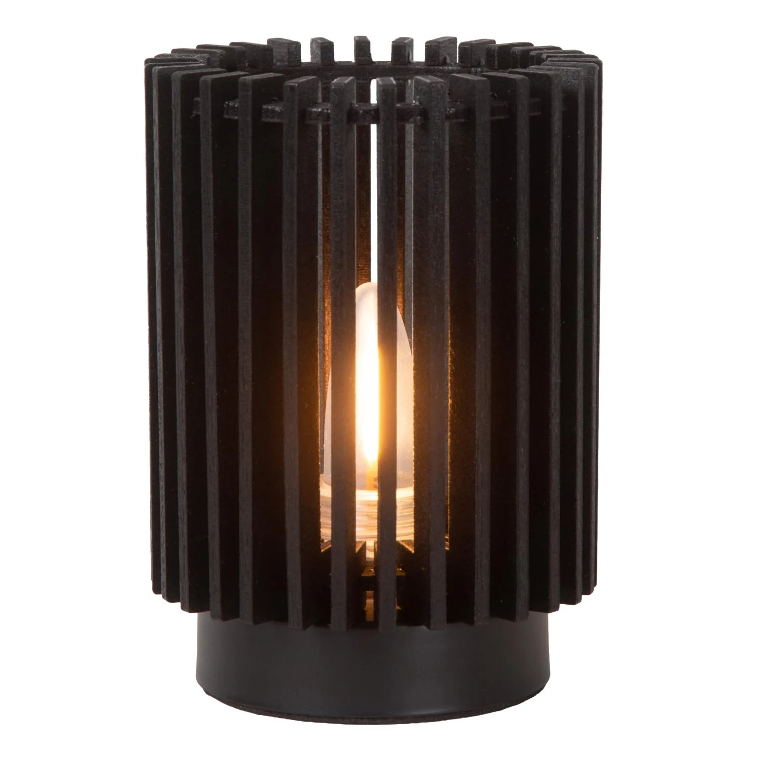 Lucide KIM - Nabu00edjateu013enu00e1 stolnu00e1 lampa - Batu00e9riovu00fd modul - u00d8 8 cm- LED 3 StepDim - u010dierna - Sada 3 - Essential