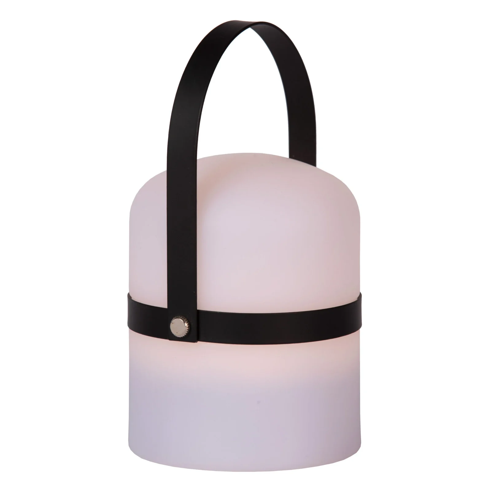 Lucide LITTLE JOE - Nabu00edjateu013enu00e1 stolnu00e1 lampa do interiu00e9ru/exteriu00e9ru - Batu00e9riovu00fd balu00edk - u00d8 10 cm - LED stmenu00fd - 1x0,3W 3000K - IP44 - u010dierna