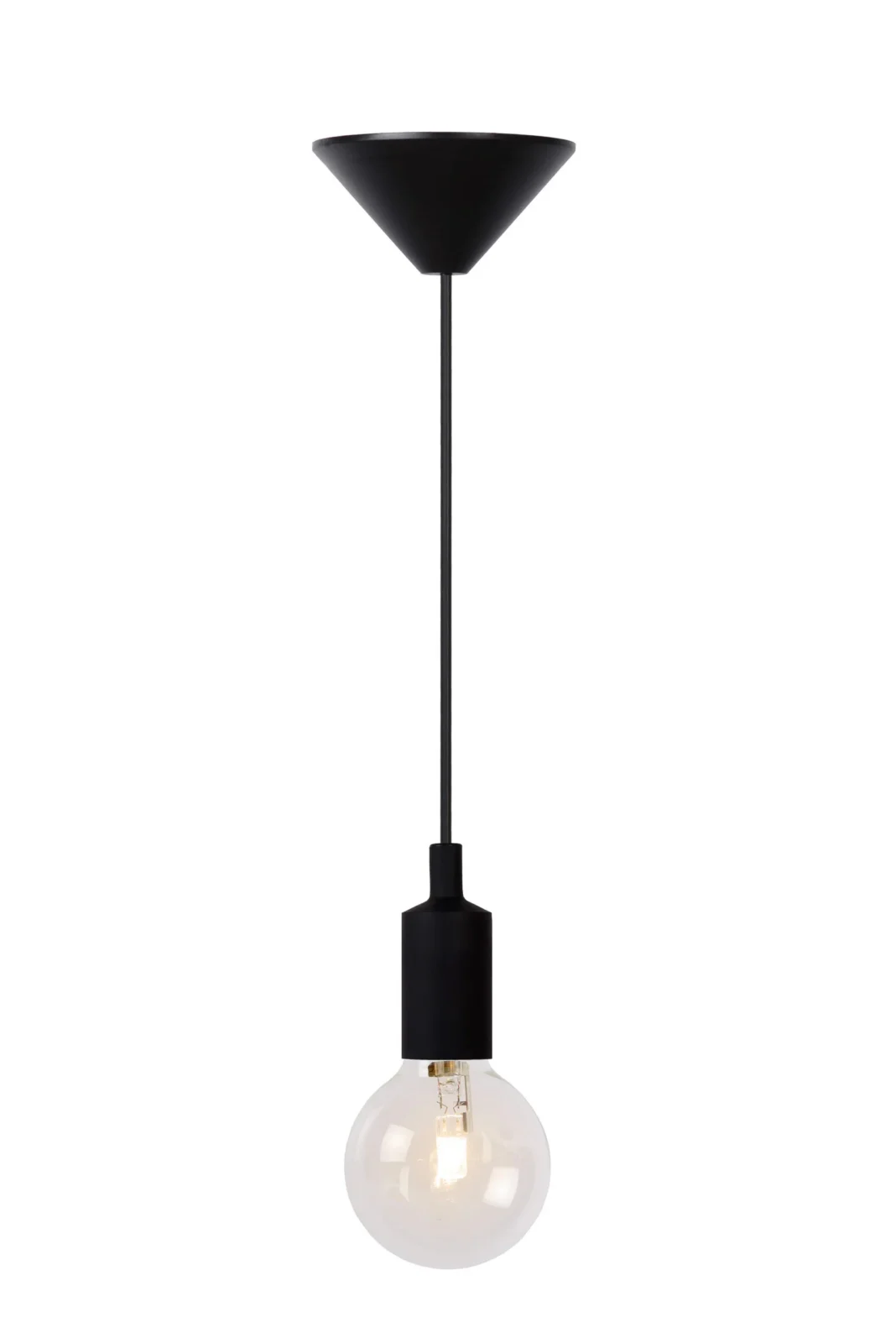 Lucide FIX - Zu00e1vesnu00e9 svetlo - u00d8 10 cm - 1xE27 - u010dierna