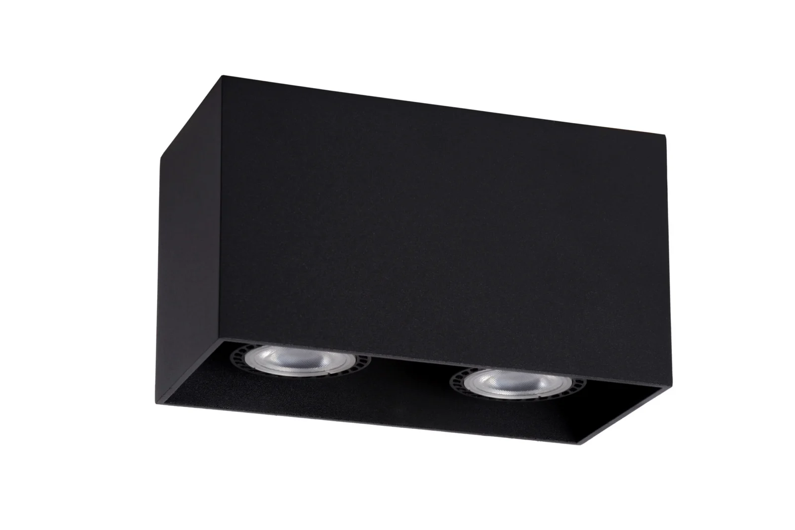 Lucide BODI - Stropnu00e9 reflektory - 2xGU10 - u010dierne