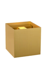 Lucide XIO - Nu00e1stennu00e9 svetlo - LED tlmenu00e9. - G9 - 1x4W 2700K - nastaviteu013enu00fd uhol lu00fau010da - Matt Gold / Brass
