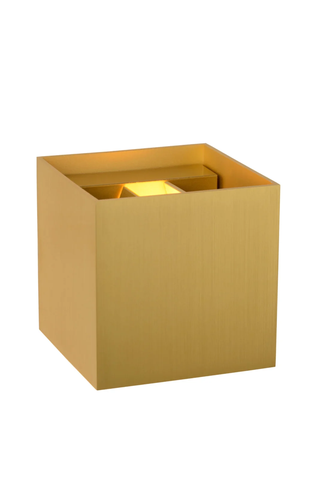 Lucide XIO - Nu00e1stennu00e9 svetlo - LED tlmenu00e9. - G9 - 1x4W 2700K - nastaviteu013enu00fd uhol lu00fau010da - Matt Gold / Brass