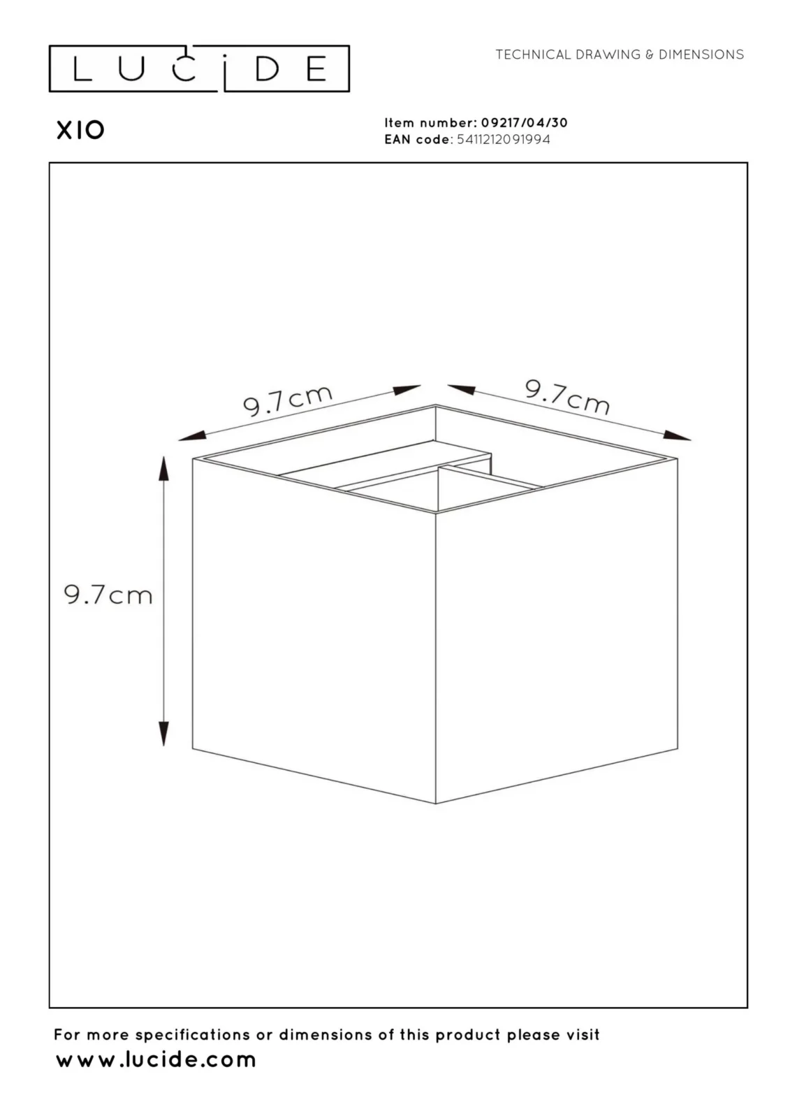 Lucide XIO - Nu00e1stennu00e9 svetlo - LED tlmenu00e9. - G9 - 1x4W 2700K - nastaviteu013enu00fd uhol lu00fau010da - u010dierna