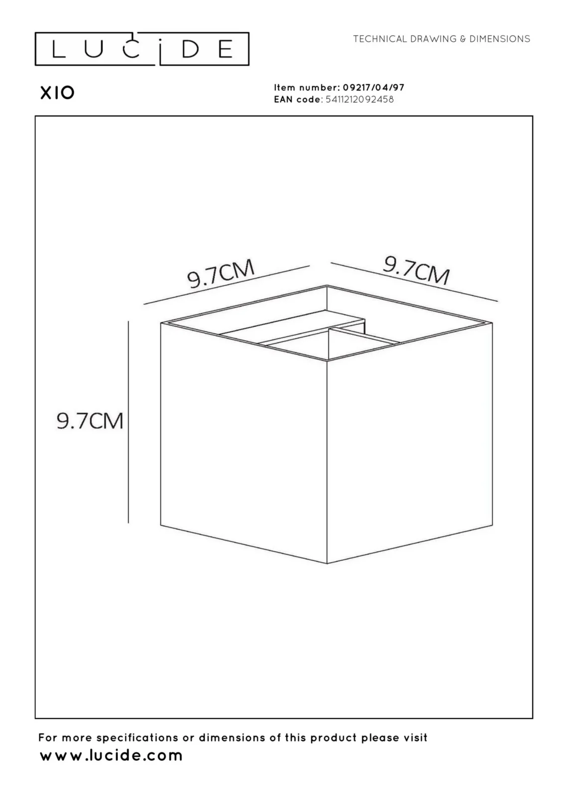 Lucide XIO - Nu00e1stennu00e9 svetlo - LED tlmenu00e9. - G9 - 1x4W 2700K - nastaviteu013enu00fd uhol lu00fau010da - Rust Brown