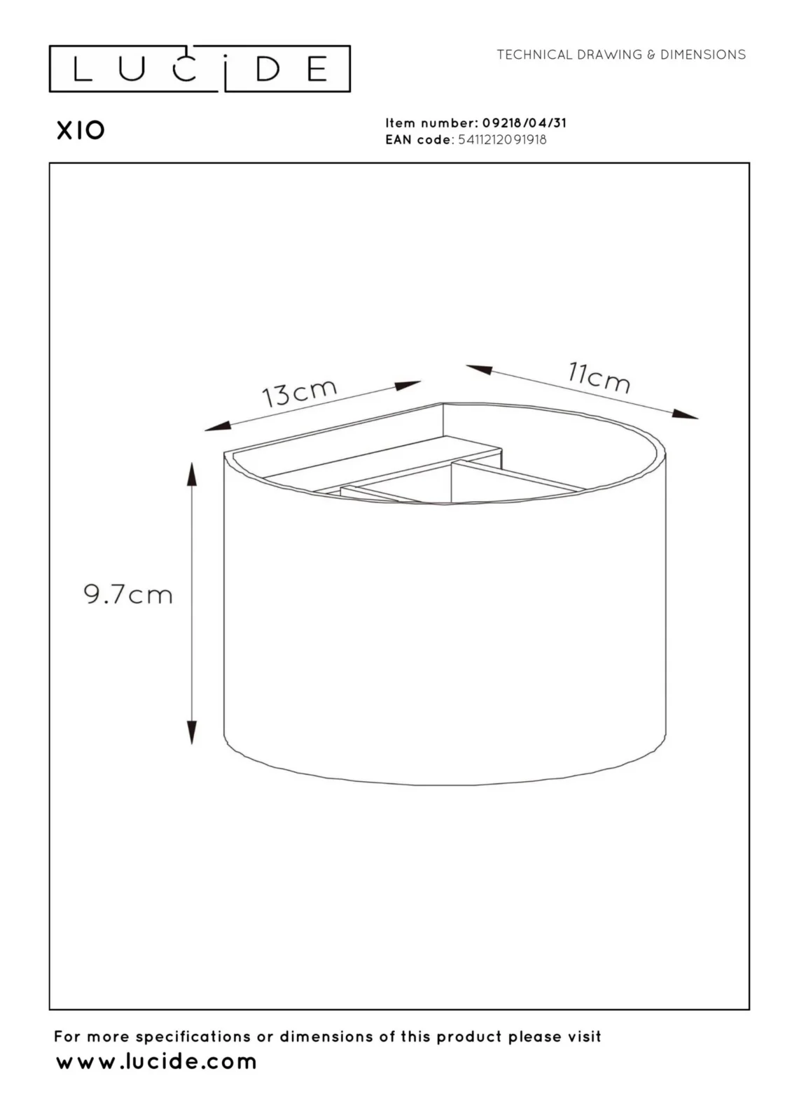 Lucide XIO - Nu00e1stennu00e9 svetlo - LED tlmenu00e9 - G9 - 1x3,5W 2700K - nastaviteu013enu00fd uhol lu00fau010da - biela