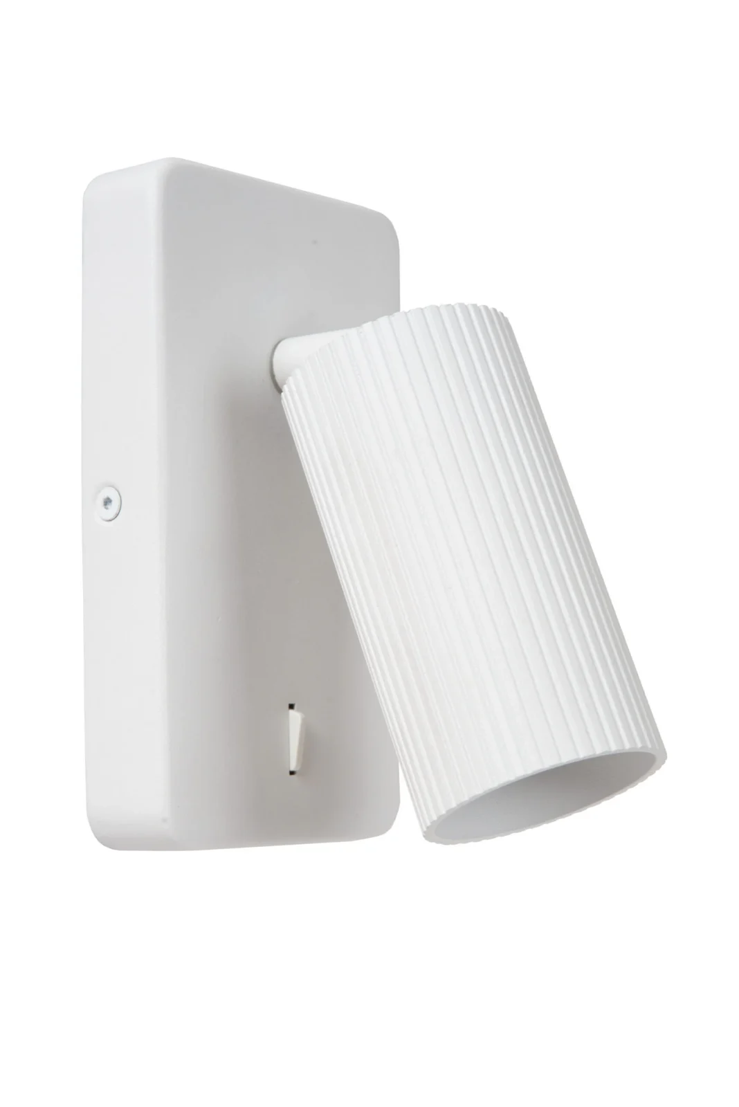 Lucide CLUBS - Lampa pri posteli / nu00e1stennu00e9 svetlo - 1xGU10 - biela