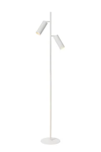 Lucide CLUBS - Stojacia lampa - 2xGU10 - biela