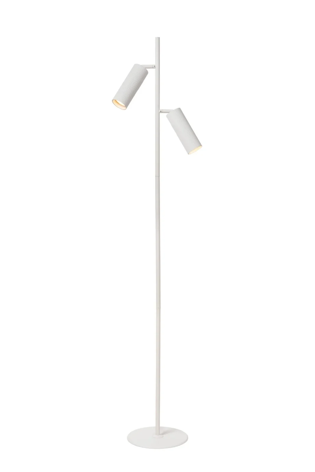Lucide CLUBS - Stojacia lampa - 2xGU10 - biela