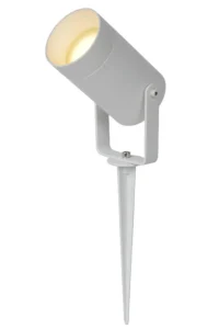 Lucide TAYLOR - Zu00e1hradnu00fd reflektor - u00d8 10 cm - 1xGU10 - IP65 - biela