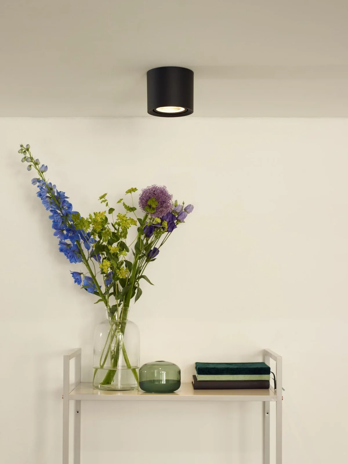Lucide FEDLER - Stropnu00e9 reflektory - u00d8 12 cm - LED Stmievanie po teplu00e9 - GU10 (ES111) - 1x12W 2200K/3000K - u010dierna