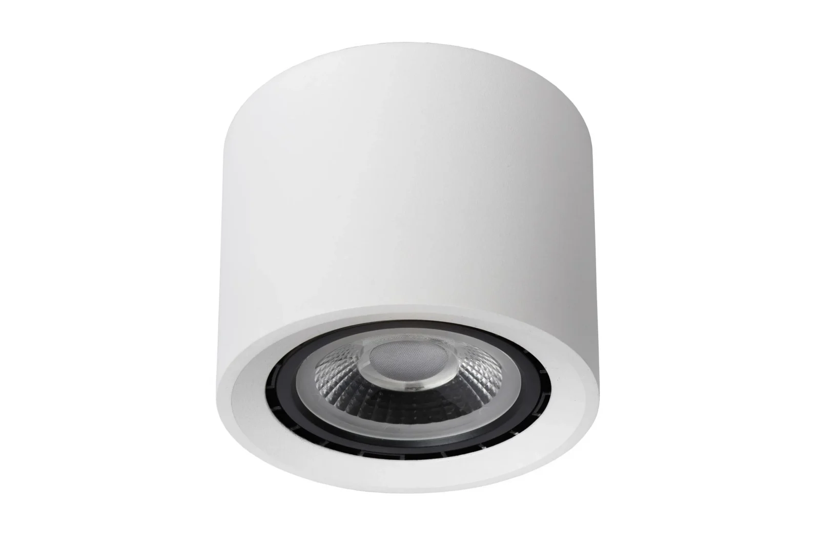 Lucide FEDLER - Stropnu00e9 reflektor - u00d8 12 cm - LED Stmievanie po teplu00e9 - GU10 (ES111) - 1x12W 2200K/3000K - biela
