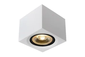 Lucide FEDLER - Stropnu00e9 reflektory - LED Slabu00e9 na teplu00e9 - GU10 (ES111) - 1x12W 2200K/3000K - biela