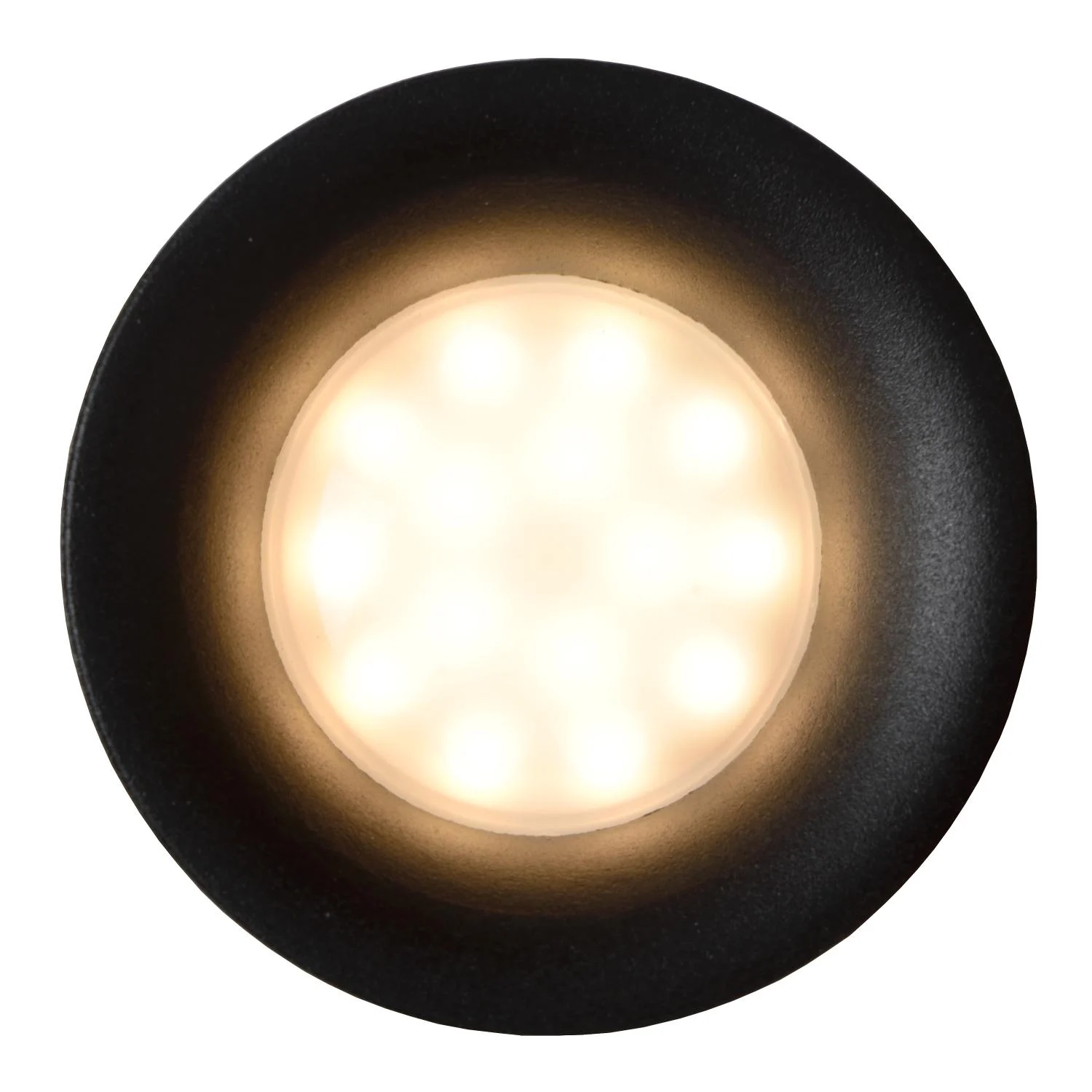 Lucide ZIVA - Zapustenu00e9 reflektor Ku00fapeu013eu0148a - u00d8 8,4 cm - 1xGU10 - IP44 - u010dierna