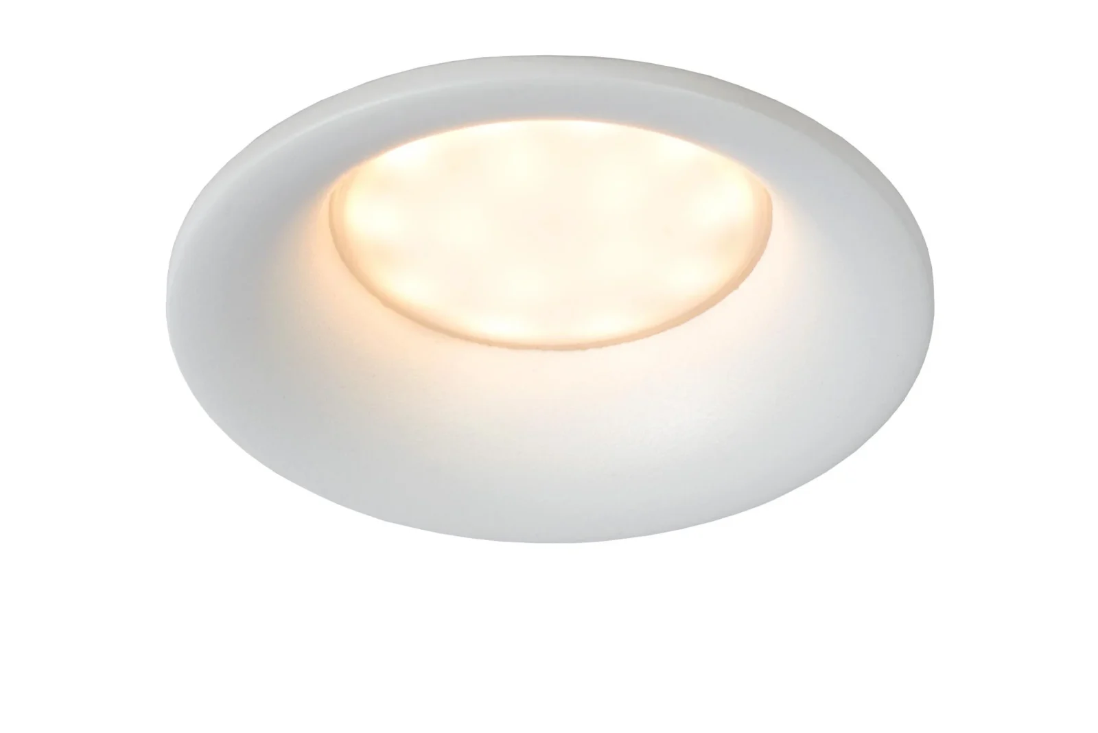 Lucide ZIVA - Zapustenu00e9 reflektory Ku00fapeu013eu0148a - u00d8 8,4 cm - 1xGU10 - IP44 - biela