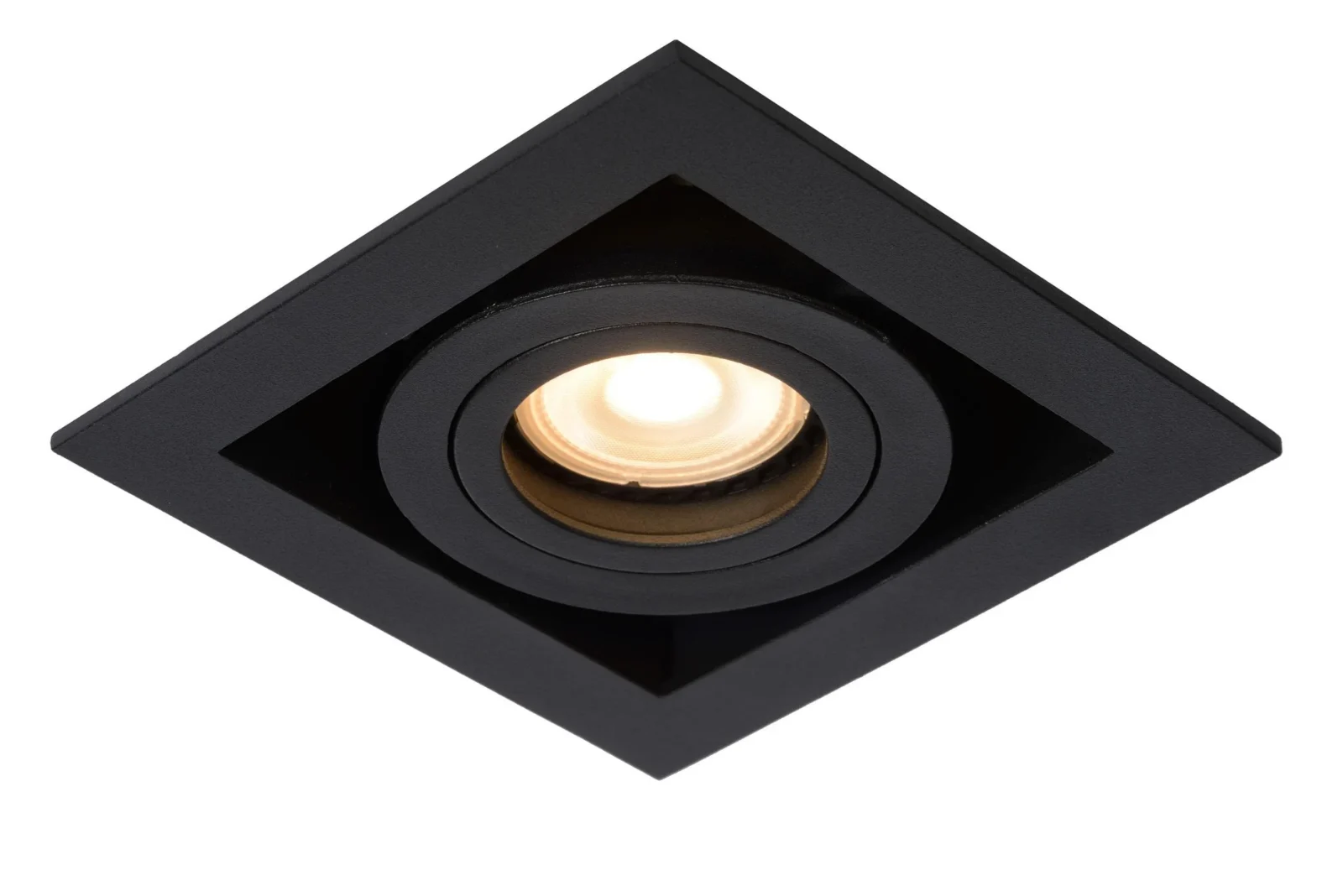 Lucide CHIMNEY - Zapustenu00e9 reflektory - 1xGU10 - u010dierne