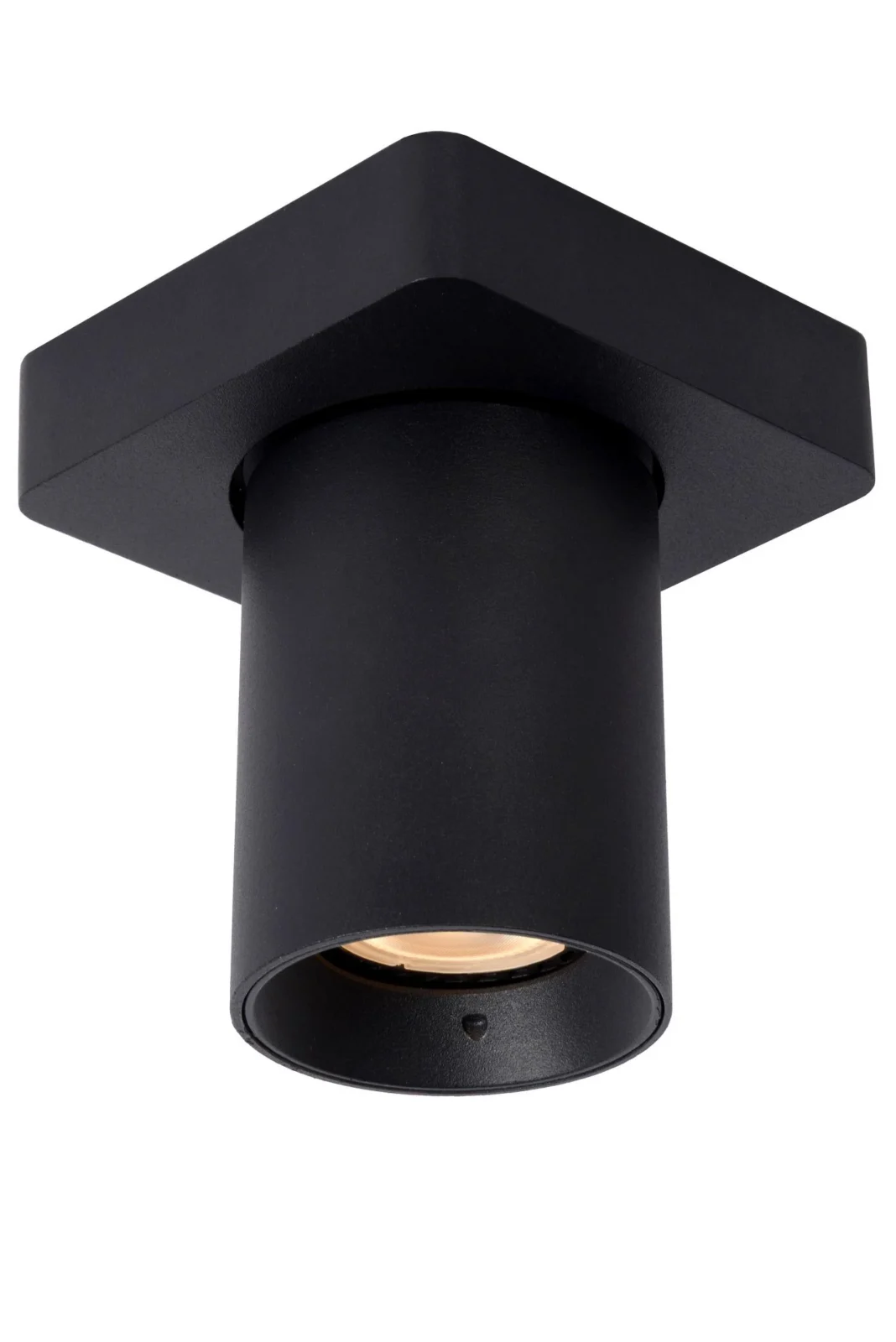 Lucide NIGEL - Stropnu00e9 reflektory - LED Slabu00e9 na teplu00e9 - GU10 - 1x5W 2200K/3000K - u010dierna