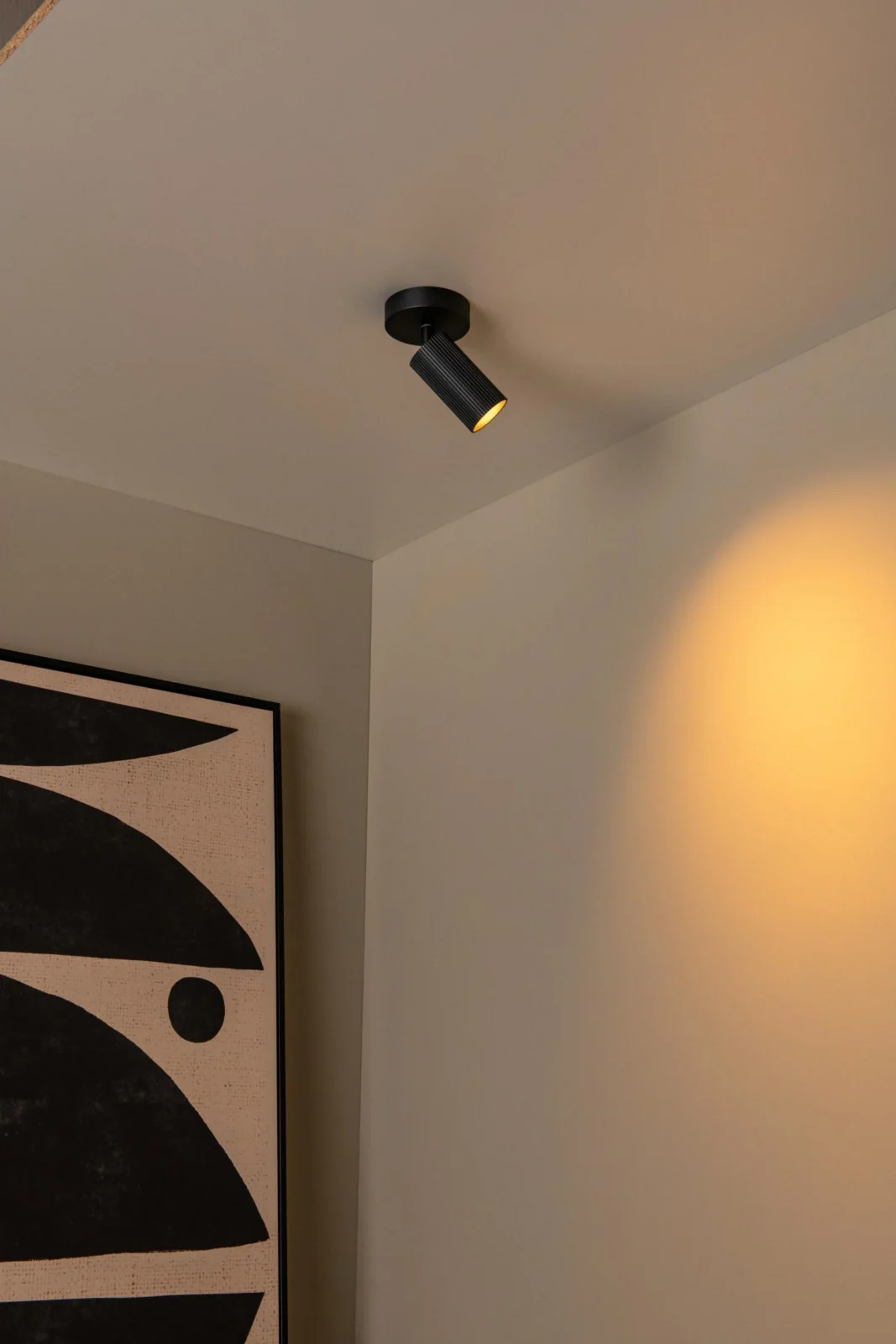 Lucide CLUBS - Stropnu00e9 reflektory - 1xGU10 - u010cierne