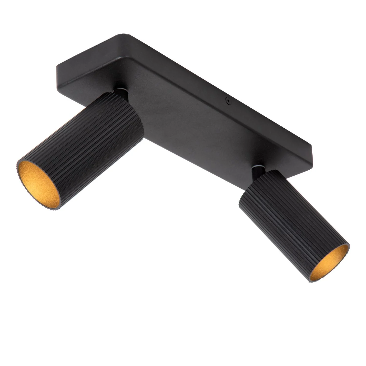 Lucide CLUBS - Stropnu00e9 reflektory - 2xGU10 - u010cierne