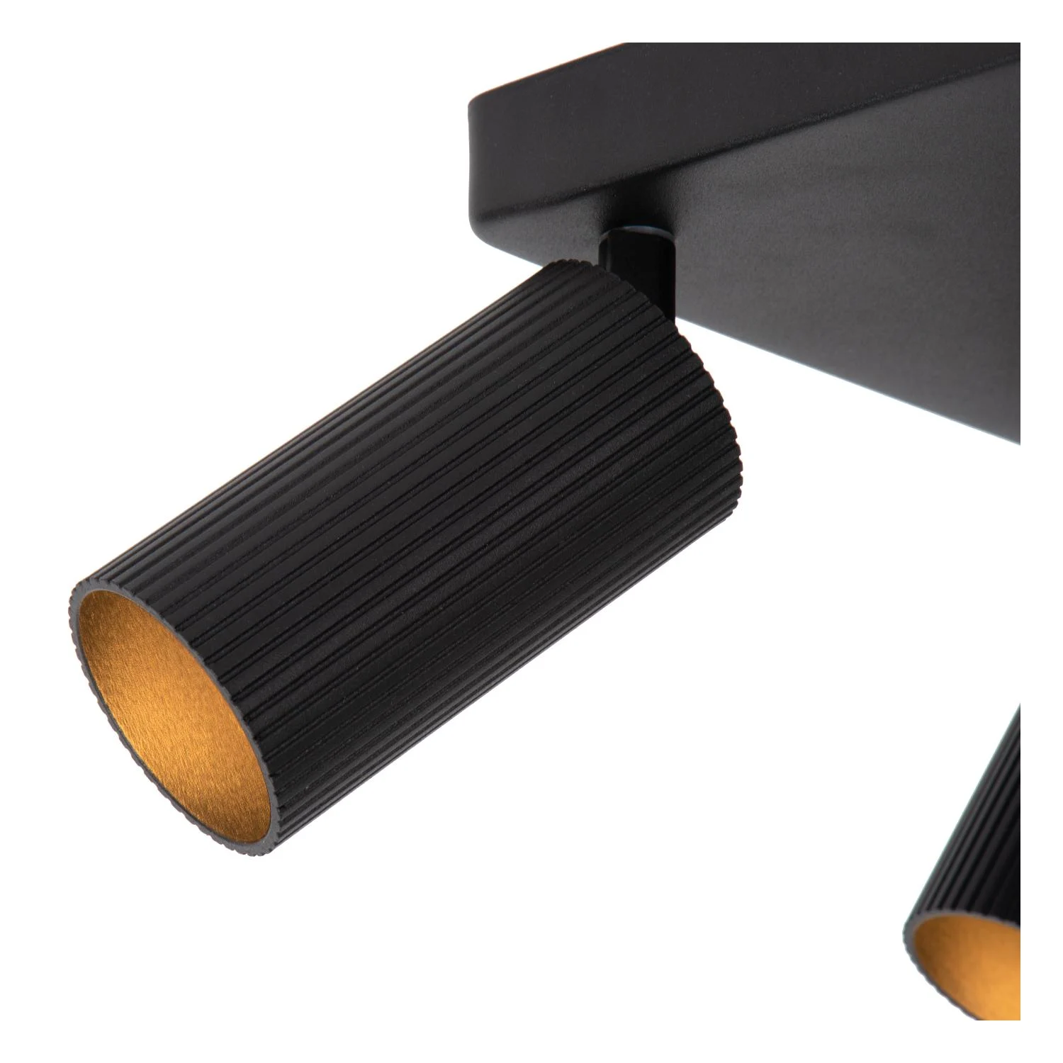 Lucide CLUBS - Stropnu00e9 reflektory - 4xGU10 - u010cierne