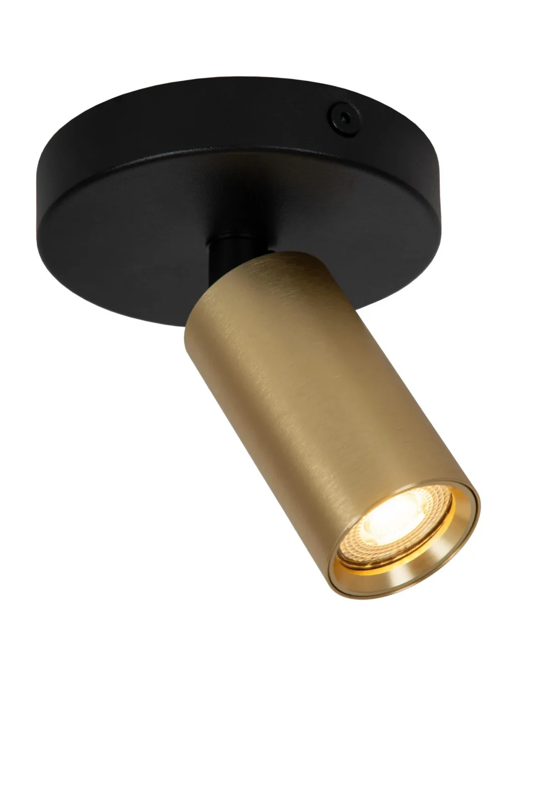 Lucide RITMO - Stropnu00e9 reflektory - u00d8 10 cm - 1xGU10 (MR11) - Matt Gold / Brass