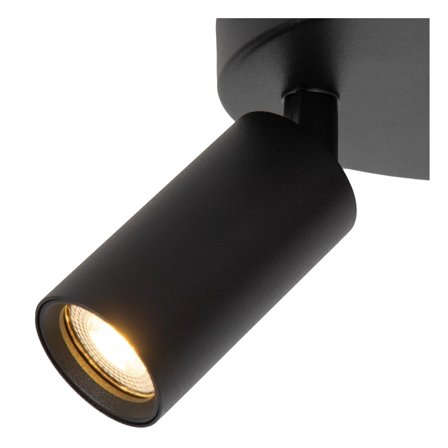 Lucide RITMO - Stropnu00e9 bodovu00e9 svietidlo - u00d8 15 cm - 2xGU10 (MR11) - u010cierna