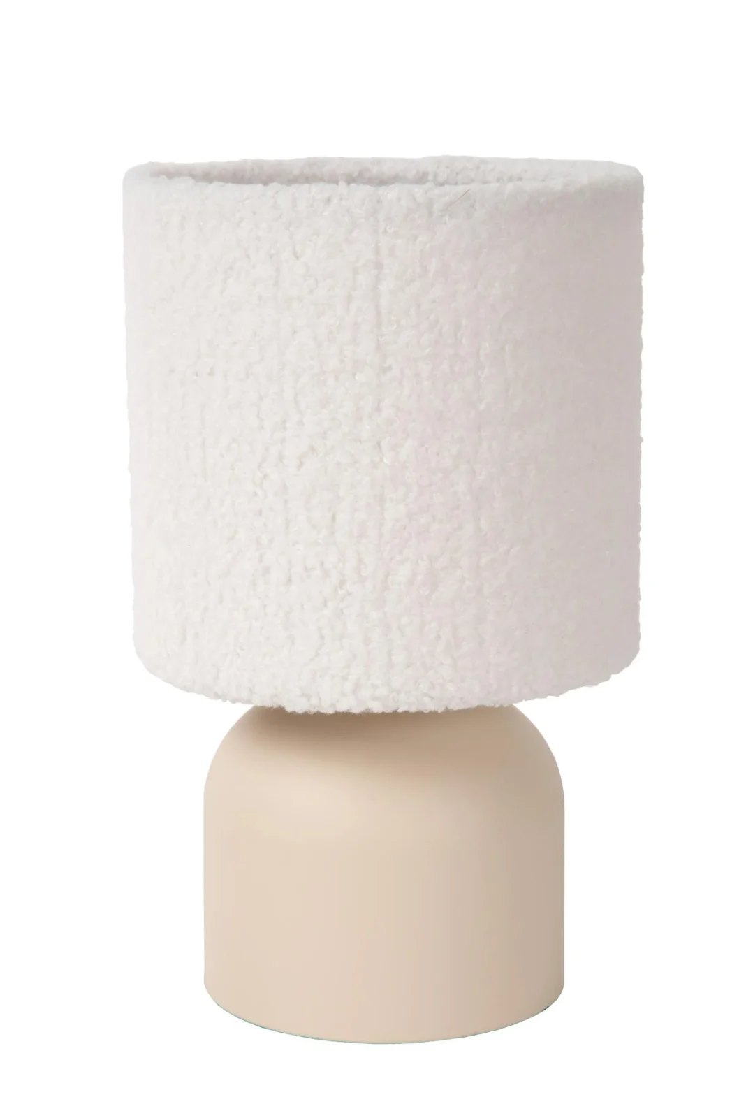 Lucide WOOLLY - stolnu00e1 lampa - u00d8 16 cm - 1xE14 - kru00e9movu00e1