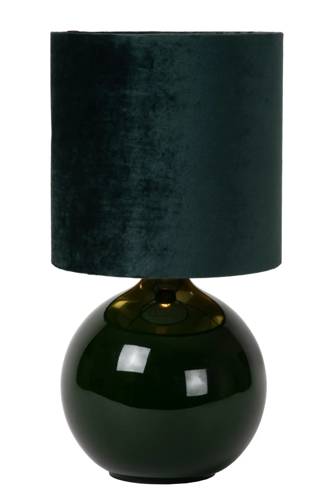 Lucide ESTERAD - Stolnu00e1 lampa - u00d8 24 cm - 1xE14 - Zelenu00e1