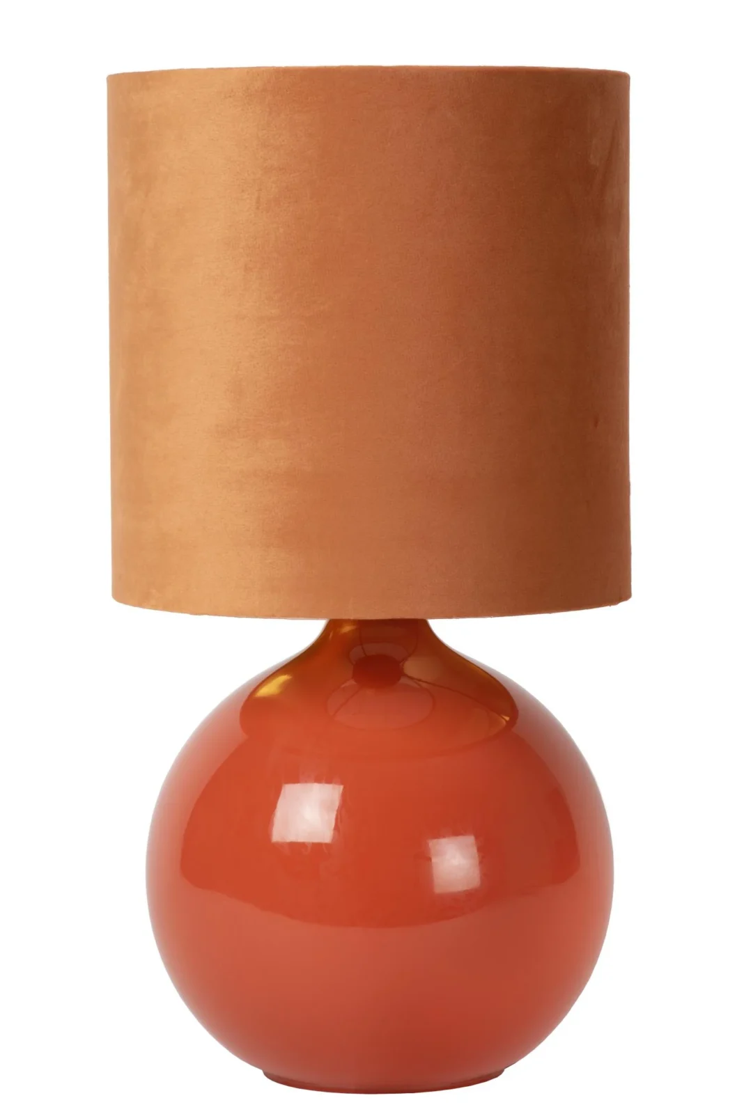 Lucide ESTERAD - Stolnu00e1 lampa - u00d8 24 cm - 1xE14 - Oranu017eovu00e1