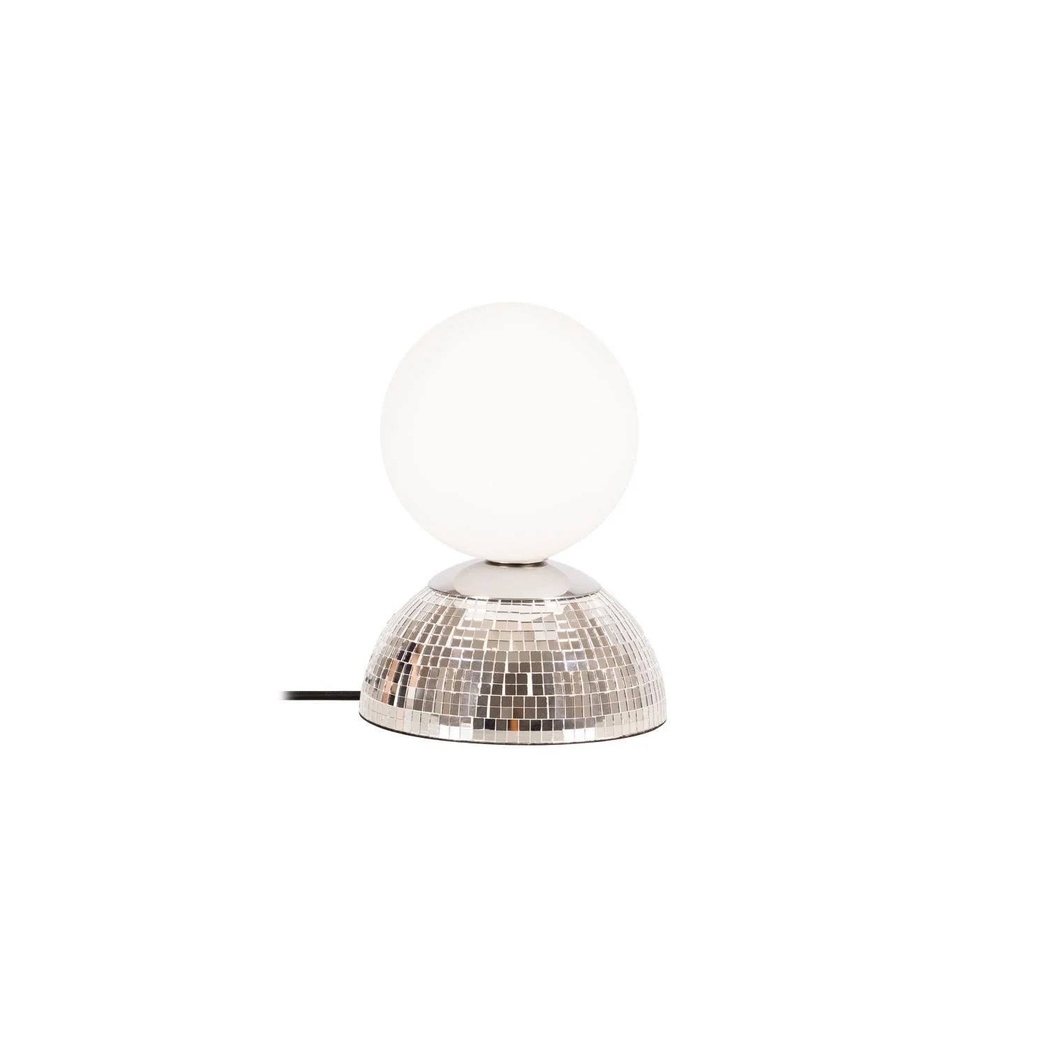Lucide GLITZER - Stolnu00e1 lampa - u00d8 14 cm - 1xG9 - Striebornu00e1 | Essential