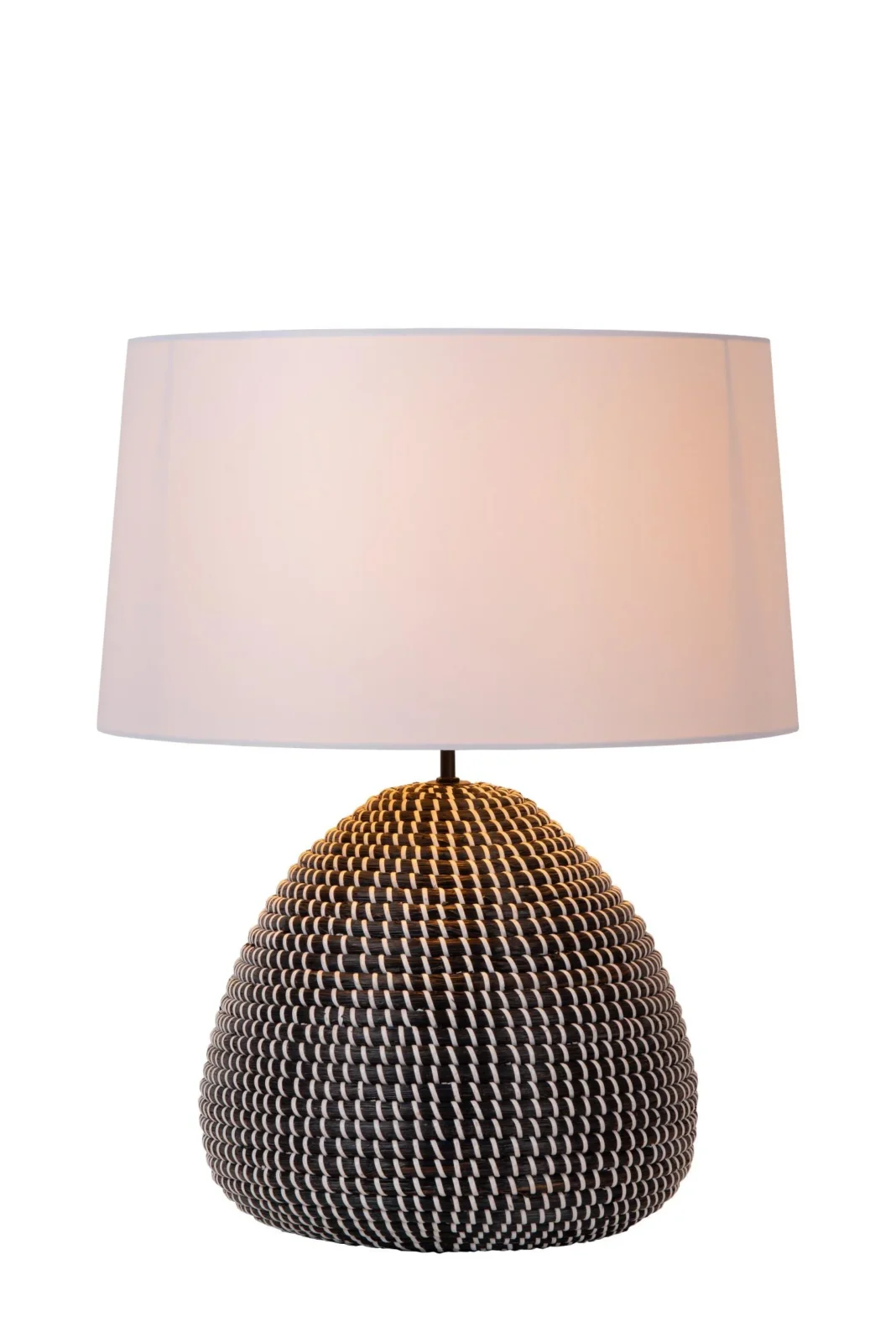 Lucide MADUKA - Stolnu00e1 lampa - u00d8 45 cm - 1xE27 - u010cierna | Pru00e9miovu00e9