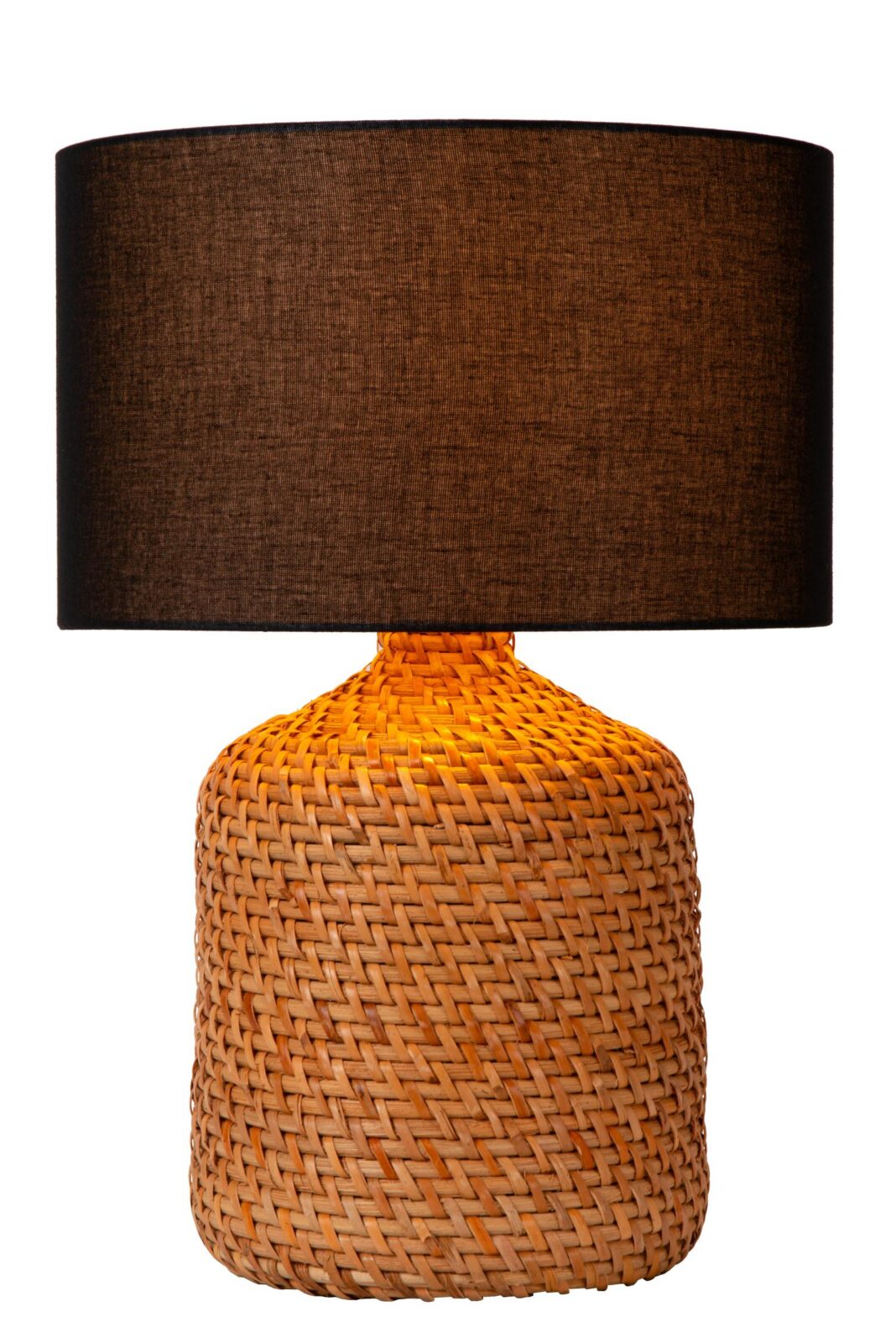Lucide ARRAH - Stolnu00e1 lampa - u00d8 35 cm - 1xE27 - Prirodzenu00e1 | Pru00e9miovu00e9